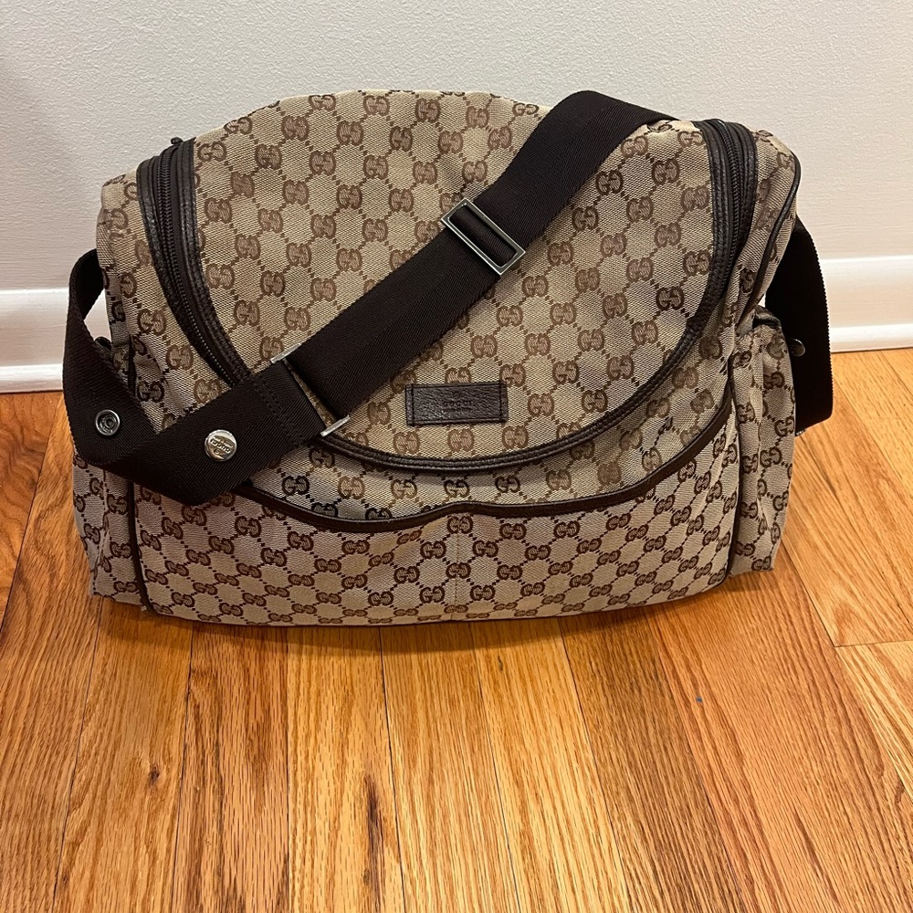 Authentic Gucci Diaper Bag